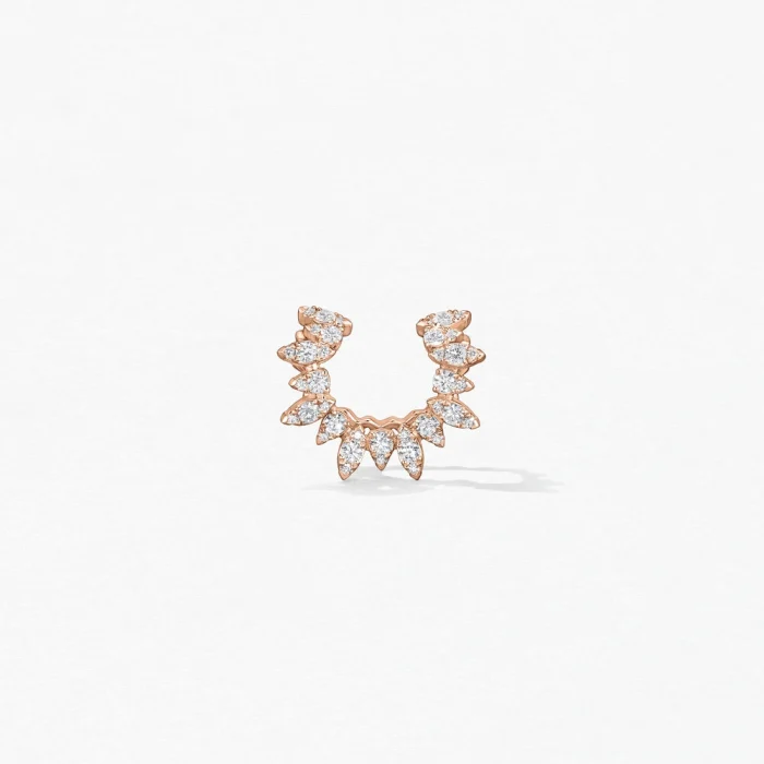 Boucles d'Oreilles Diamant Fleur de Provence | LeDiamanti Maroc