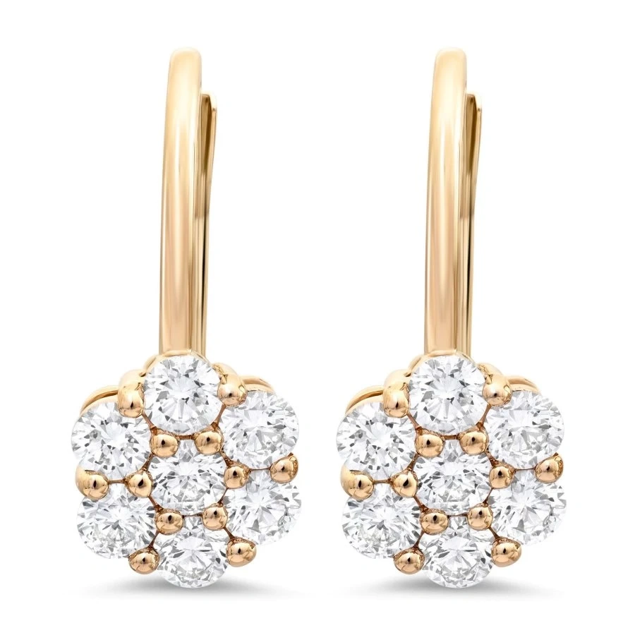 Boucles d'Oreilles Diamant Rosali | LeDiamanti Maroc