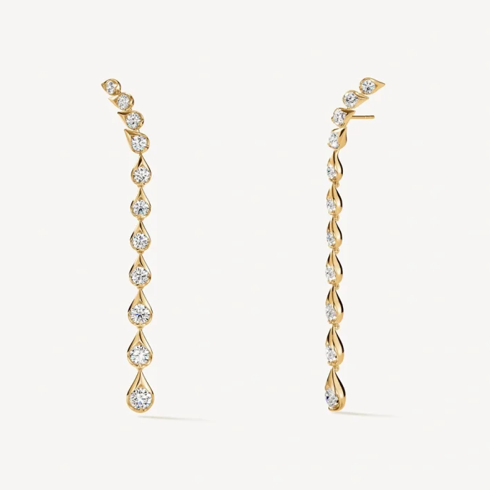Boucles d'Oreilles Diamant Maasai Grande | LeDiamanti Maroc