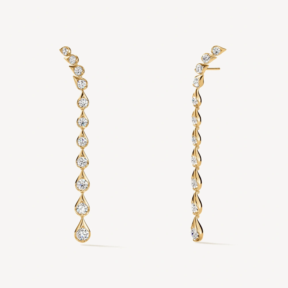 Boucles d'Oreilles Diamant Maasai Grande | LeDiamanti Maroc