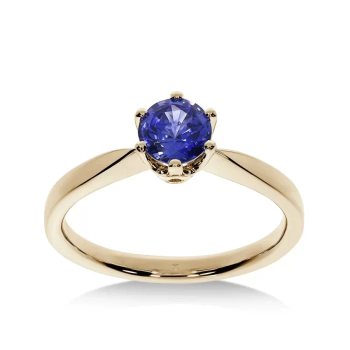 Bague de Fiançailles Saphir Éternel | LeDiamanti Maroc