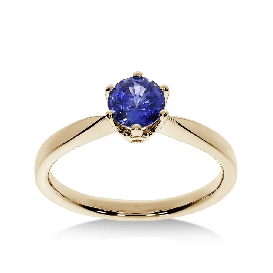 Bague de Fiançailles Saphir Éternel | LeDiamanti Maroc