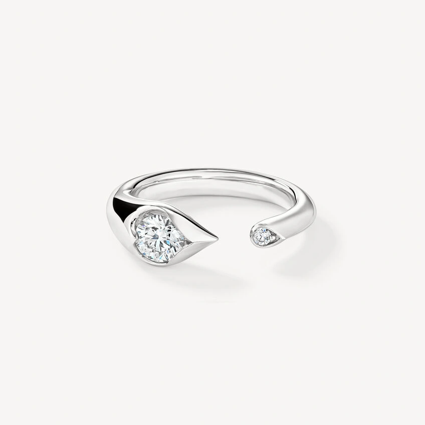 Bague en Diamant Maasai – Design épuré en or | LeDiamanti Maroc