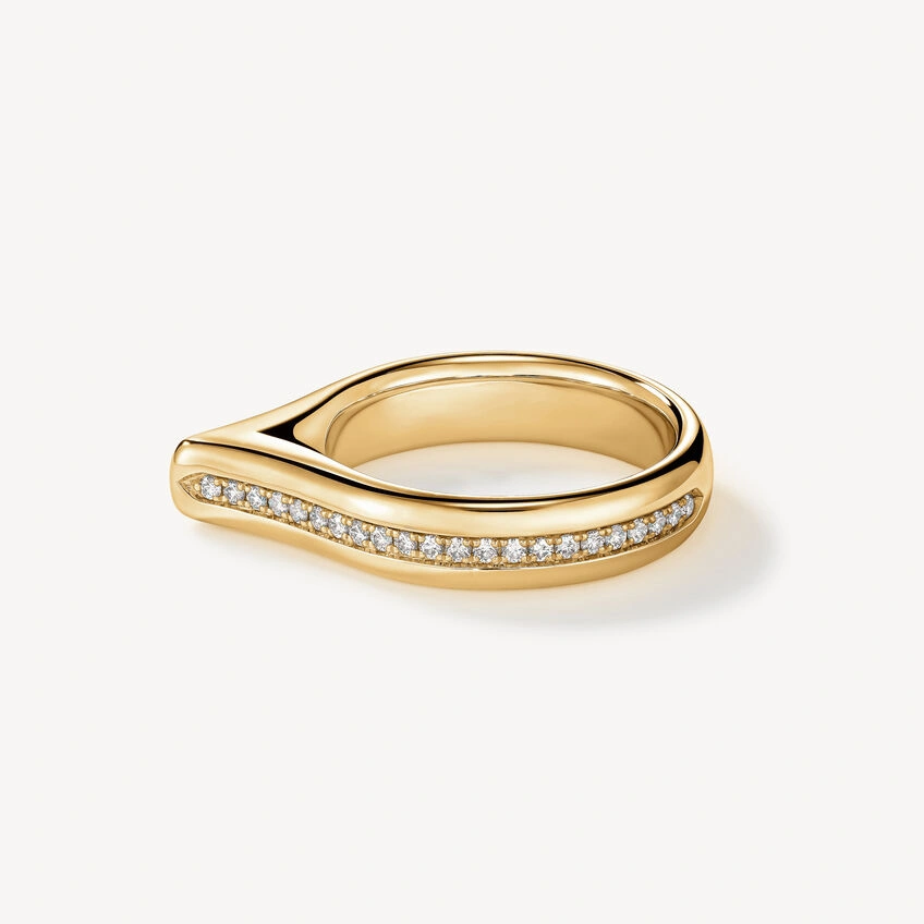 Bague en diamant Cartagène – Élégance intemporelle | LeDiamanti Maroc