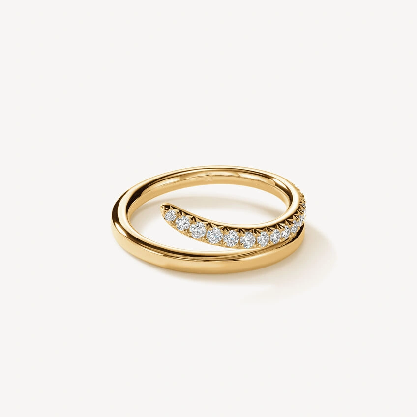 Bague en Diamant Navajo – Design raffiné en or | LeDiamanti Maroc