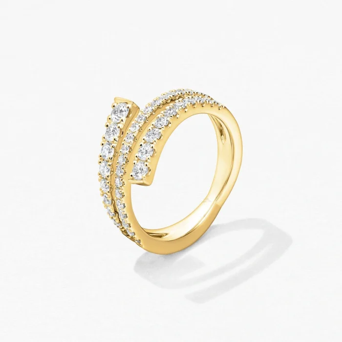Bague en Diamant Navajo Grande – Design unique et audace intemporelle | LeDiamanti maroc