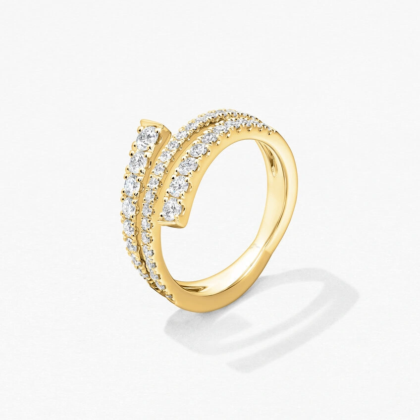 Bague en Diamant Navajo Grande – Design unique et audace intemporelle | LeDiamanti maroc