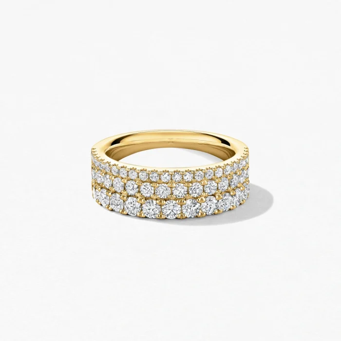 Bague en diamant Versailles – Éclat royal en or | LeDiamanti Maroc