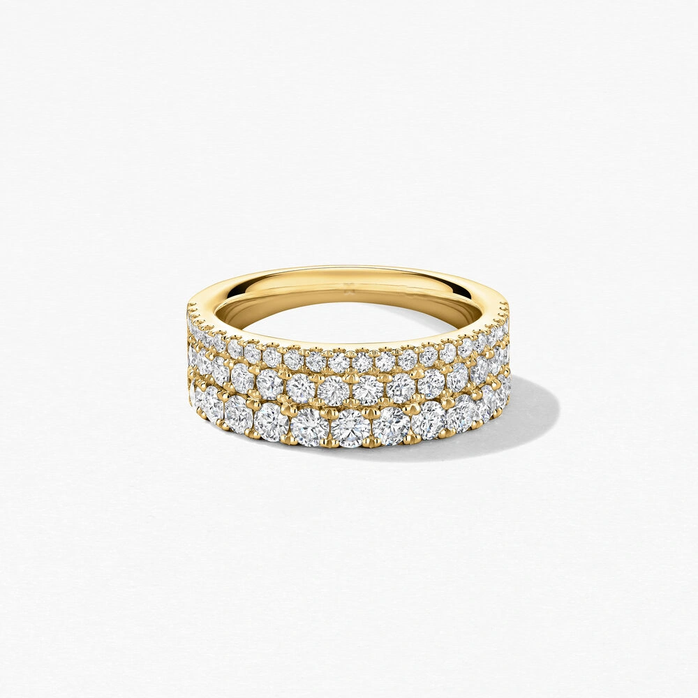 Bague en diamant Versailles – Éclat royal en or | LeDiamanti Maroc