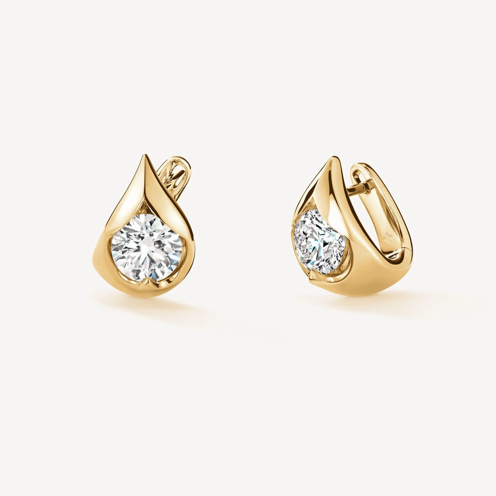 Boucles d'Oreilles Diamant Maasai Nomade | LeDiamanti Maroc