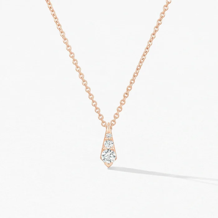 Collier Mon Paris - Élégance Intemporelle en Diamants Naturels | LeDiamanti Maroc