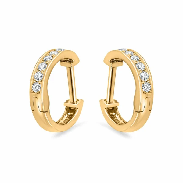 Boucles d'Oreilles Créoles Calypso | LeDiamanti Maroc