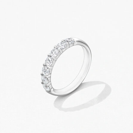 Alliance Passion 7 Diamants Or Rose 18K | LeDiamanti Maroc