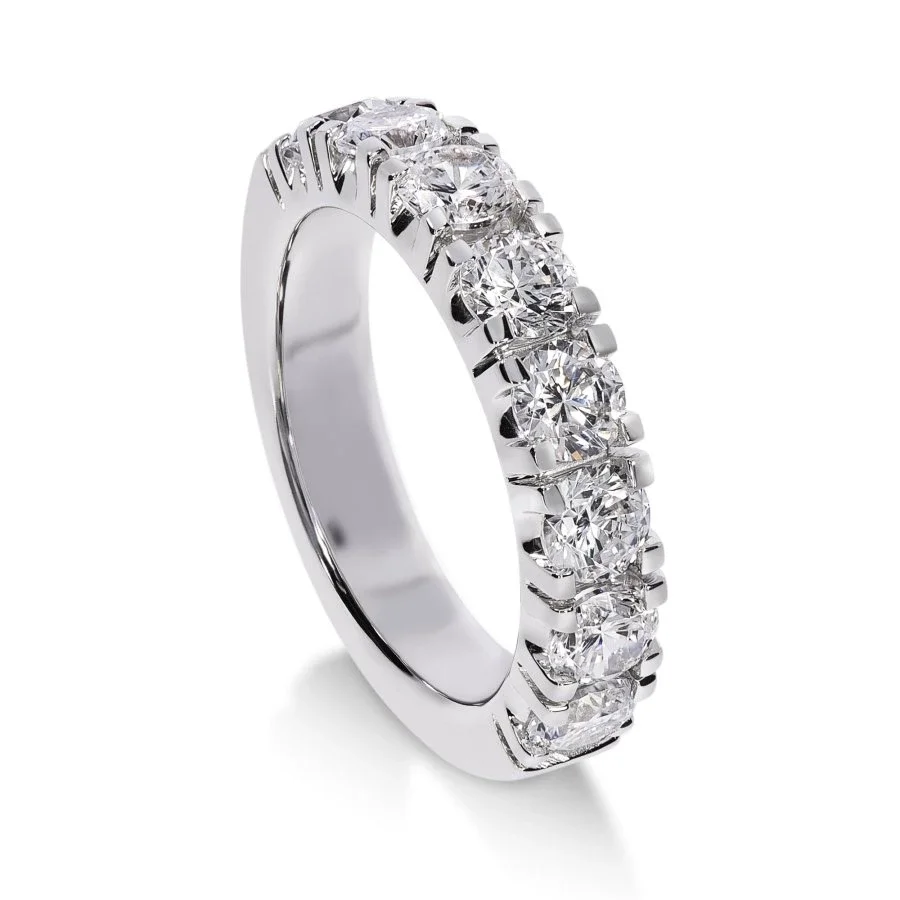 Alliance Ange – Élégance Éternelle en Or 18 Carats ou Platine | LeDiamanti Maroc