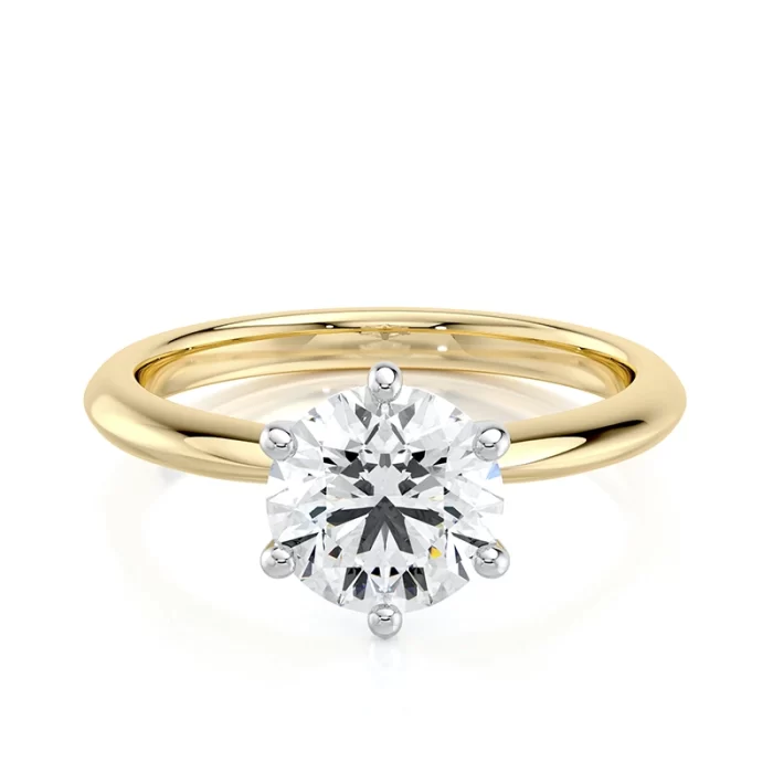 Bague Love Story LEDIAMANTI avec diamant ovale sur or 18 carats